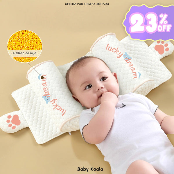 Almohada cabeza bebe