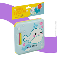 AguaKdrabra Libros interactivos para baño / viene x3 libros