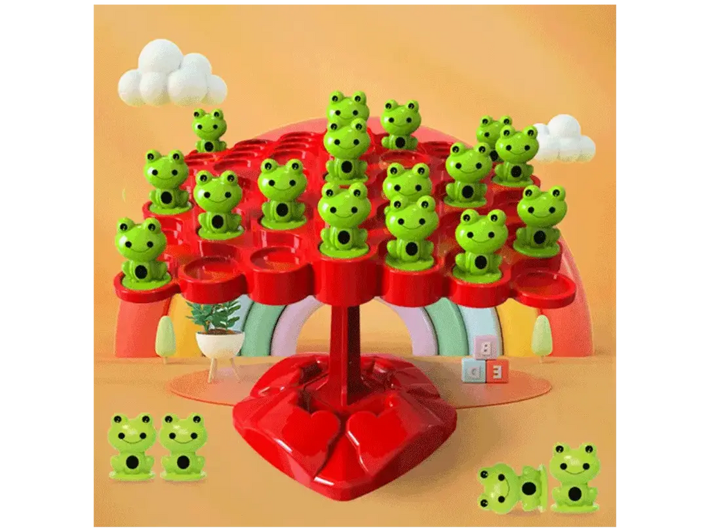 djfhsfds Juegos de Equilibrio - Educativo de Rana con Tabla de Equilibrio, Juego de Mesa - para Familia Padres e Hijos Cumpleaños Niños Adultos Preescolar Niñas Niños