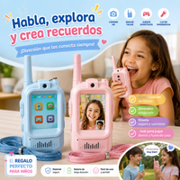 Walking talking con cámara niños X 2 unidades
