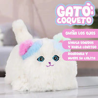 Gato Coqueto de peluche