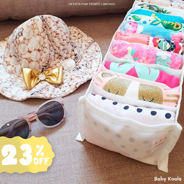 organizadores para ropa de bebés / x2 unidades