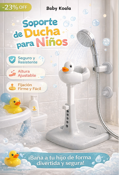 Soporte de ducha para niñ@s