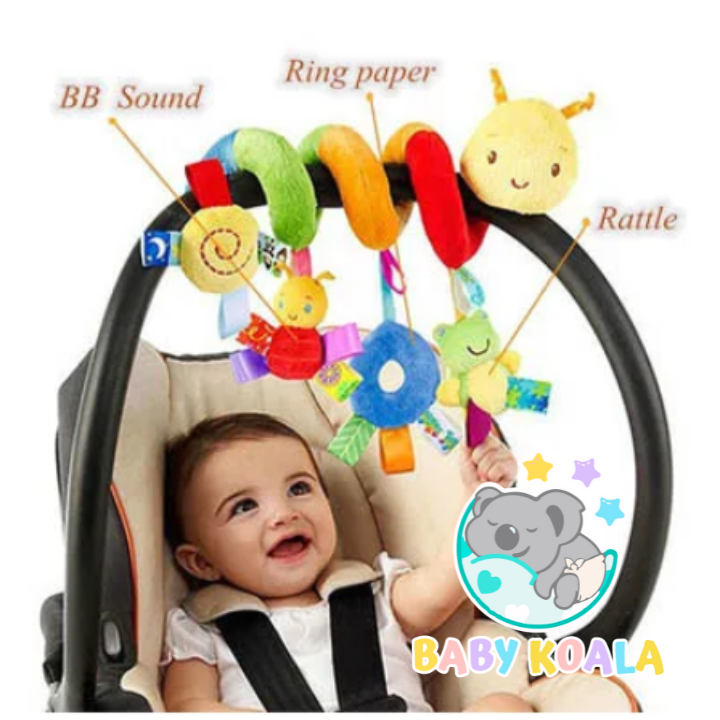 BabyEspiral® Sonajeron en espiral para bebés.
