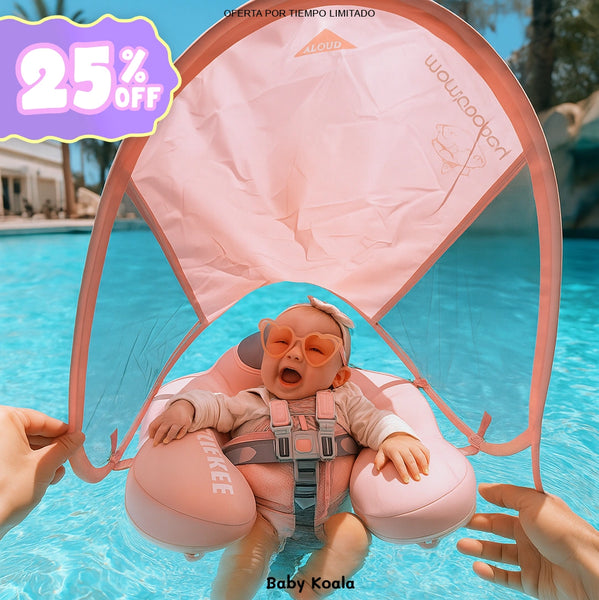 BabyWave® / Flotador para bebe color rosado