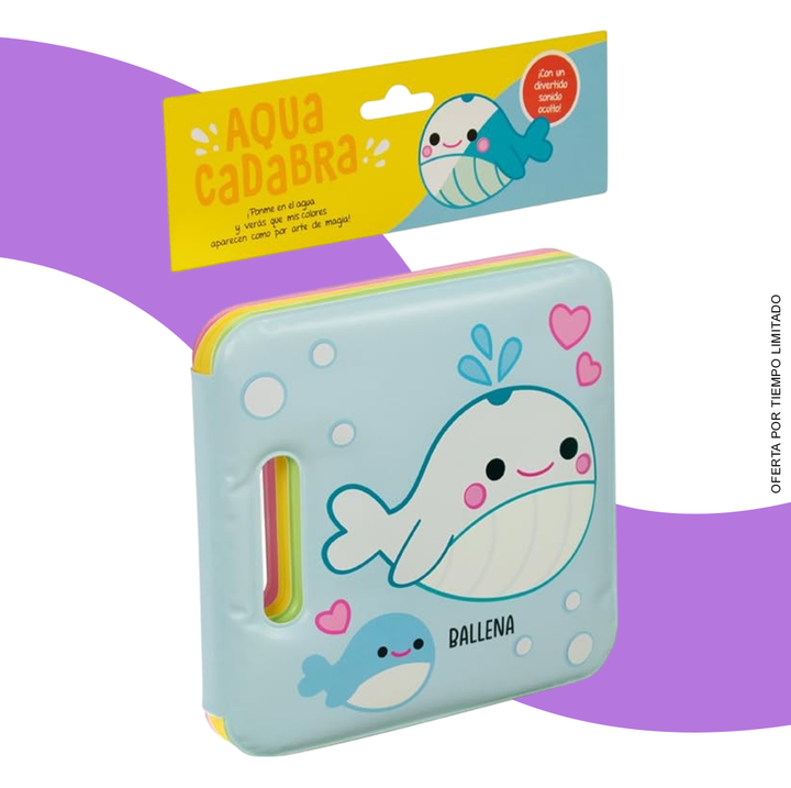 AguaKdrabra Libros interactivos para baño / viene x3 libros