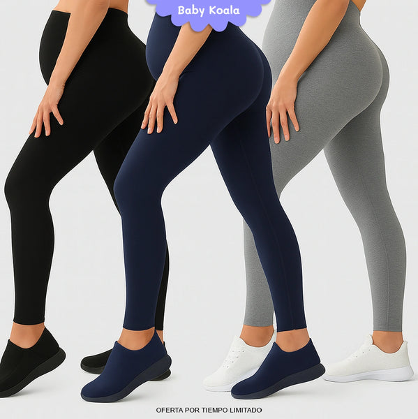Leggins para embarazo | PACK 3 COLORES