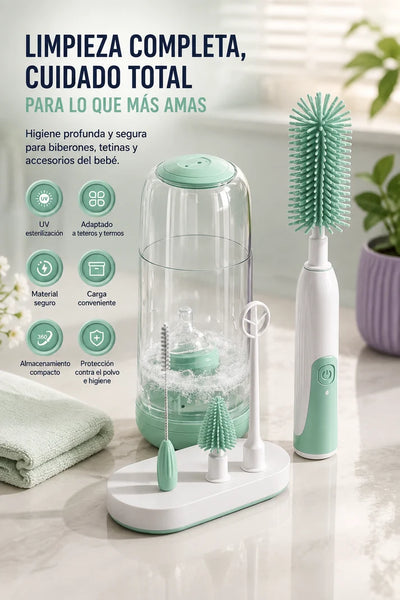 Kit limpiador de teteros