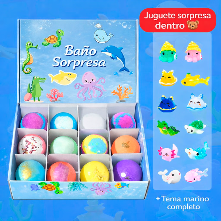 Jabones sorpresa para baño x 12