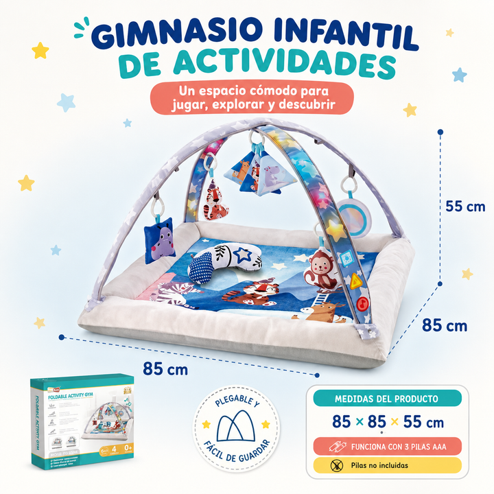 Gym para bebe sensorial