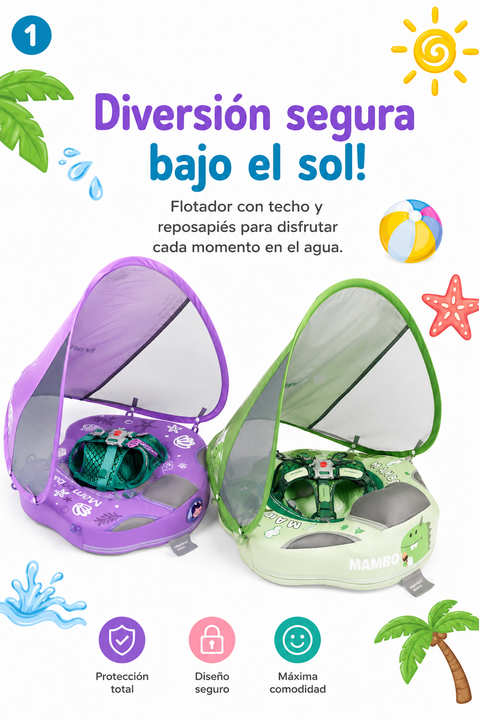 Floador con Techo + Pies Baby Koala