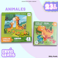 Libro Magnético Rompecabezas 3 Hojas x 2 UNIDADES