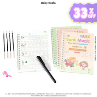 MenteBrillanteKids® Set de aprendizaje (SÚPER PROMO 4 LIBROS MÁS LAPICEROS)