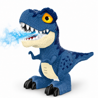 Dinosaurio con humo