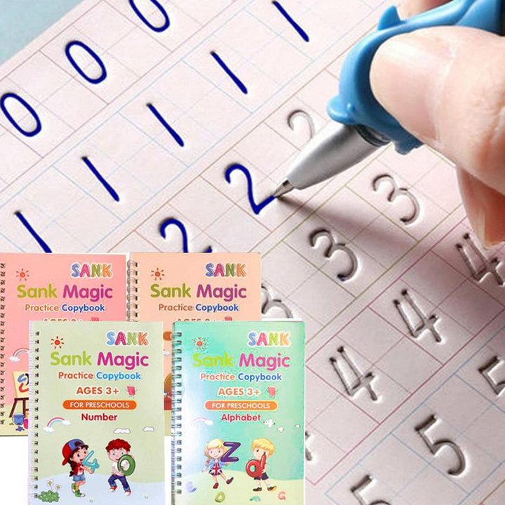 MenteBrillanteKids® Set de aprendizaje (SÚPER PROMO 4 LIBROS MÁS LAPICEROS)