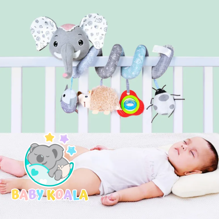 BabyEspiral® Sonajeron en espiral para bebés.