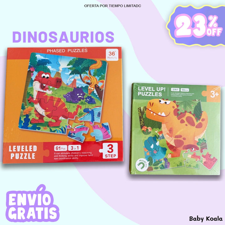 Libro Magnético Rompecabezas 3 Hojas x 2 UNIDADES