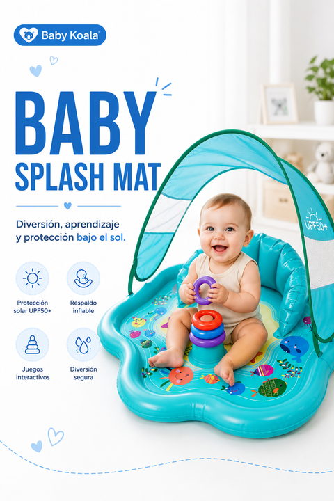 Piscina con techo para bebes