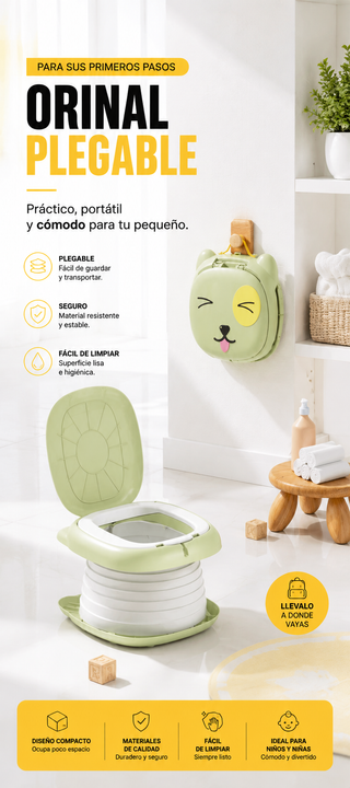 inodoro portátil para niños