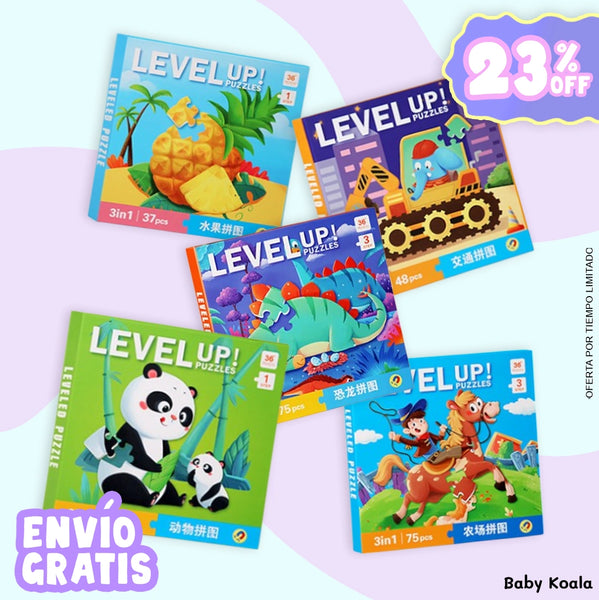 Libro Magnético Rompecabezas 3 Hojas x 2 UNIDADES