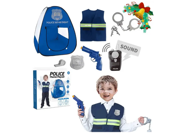 Playset de Policía y Doctor para Niños