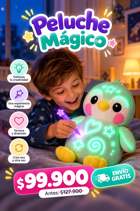 Peluche Magico Luminoso