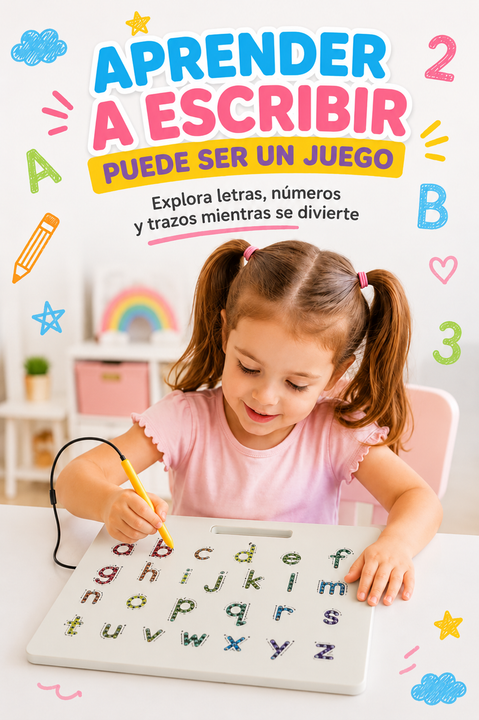 Libro magnético para aprender a escribir x2