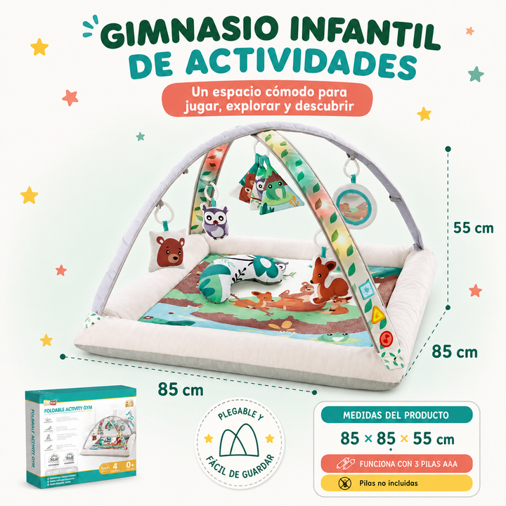 Gym para bebe sensorial