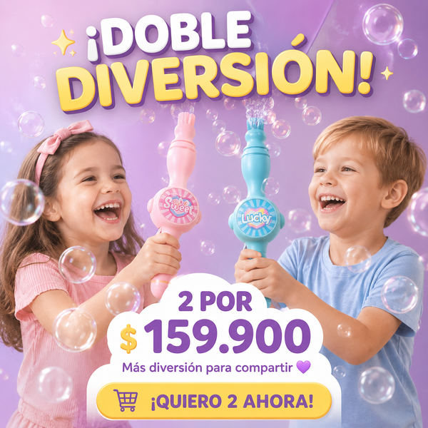 Lanza burbujas resistentes