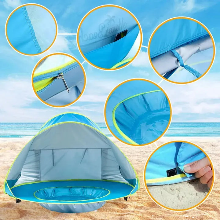 SunPlay® / Carpa con piscina para la playa