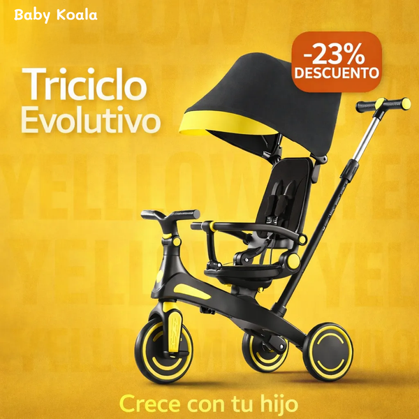 Bicileta coche bebes