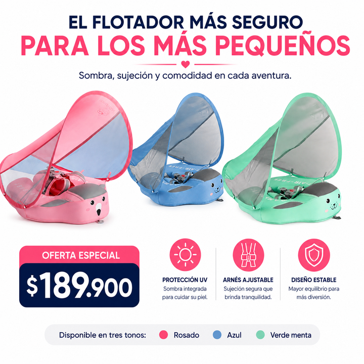 Flotador Antivueltas con Protección UV