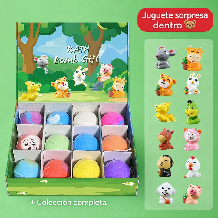 Jabones sorpresa para baño x 12