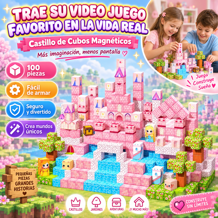 Castillo cubos magnéticos