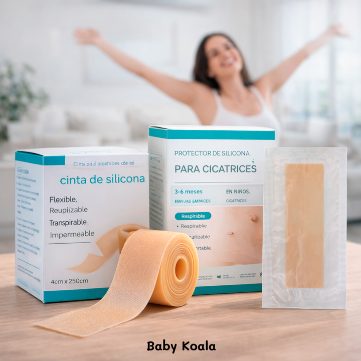 Cinta Reparador para Cesárea, Cicatrices y Estrías / pack x2